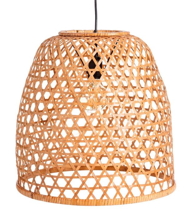 Ceiling Light Natural Bamboo 42 x 42 x 42 cm (2 Units)-0