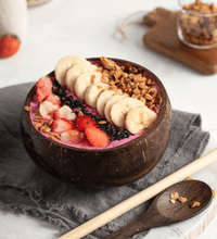 Eco-friendly Coconut Bowls & Spoons Set of 2-2