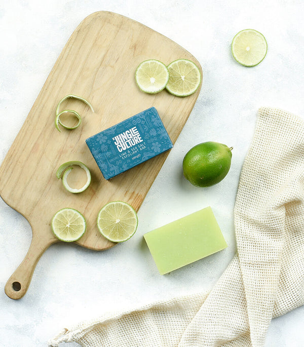 Lime & Sea Salt Natural Soap Bar-0