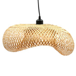 Bamboo Lampshade Led Pendant Lamp Natural Rattan Wicker Ceiling Chandeliers Hand Woven Lighting E27 Fixtures Hanging Light-0