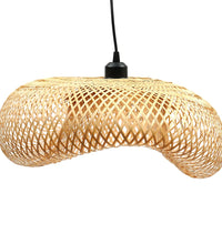 Bamboo Lampshade Led Pendant Lamp Natural Rattan Wicker Ceiling Chandeliers Hand Woven Lighting E27 Fixtures Hanging Light-0