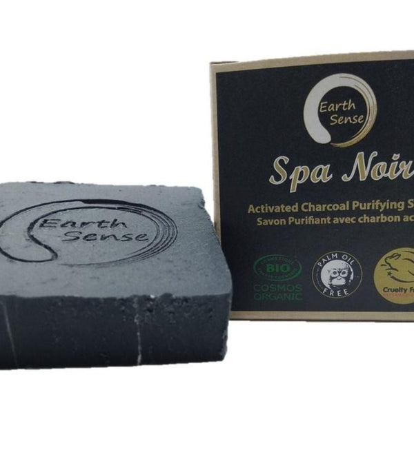 Organic Certified Spa Noir - Solid Soap with activated charcoal - 90g-1