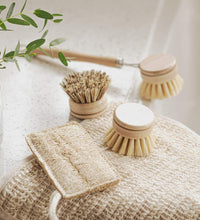 Sustainable Dish Brushes | 4 Piece Starter Set w/ Loofah Sponge-1